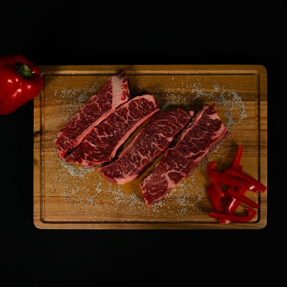 USDA Prime Chuck Flat/Denver Steak (Tira de Asado sin Hueso Prime) 1 lb.